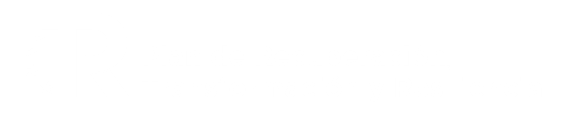 Logo del 'Plan de Recuperación, Transformación y Resiliencia' del Gobierno de España en su versión en blanco